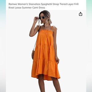 Romwe tiered dress